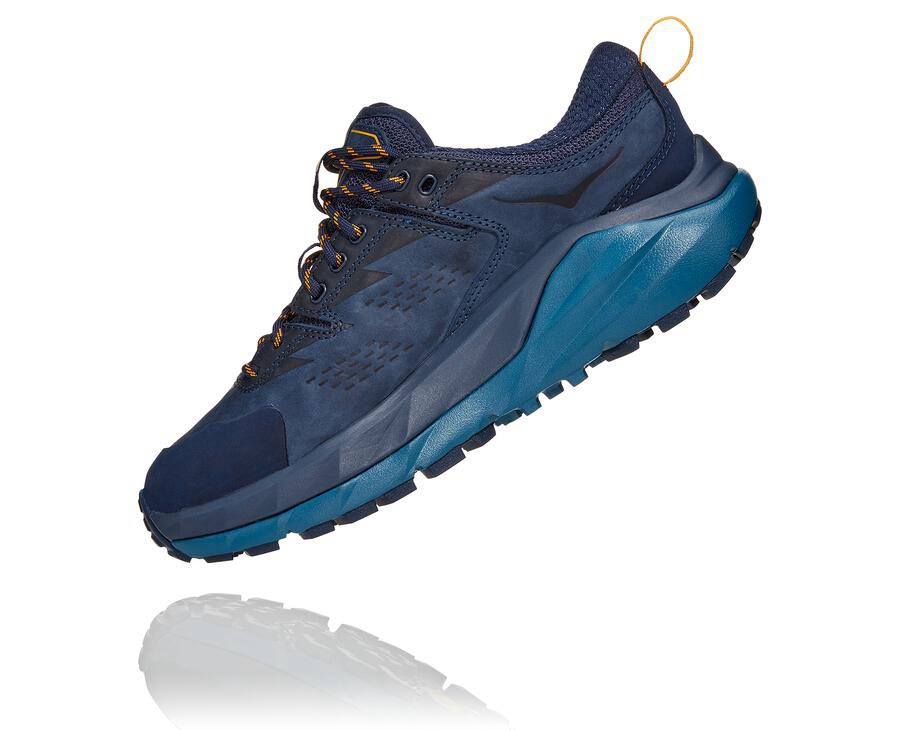 Hoka One One Spor Ayakkabı Kadın Lacivert - Kaha Kısa Gore-Tex - PM4968527